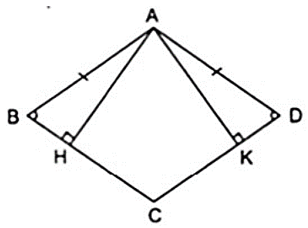 Chứng minh rằng các đường cao của hình thoi bằng nhau. (ảnh 1)