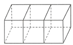 Một người xây nhà xưởng hình hộp chữ nhật có diện tích mặt sàn là 1152m2 và chiều cao cố định. Người đó xây các bức tường xung quanh và bên trong để ngăn nhà xưởng thành ba phòng hình chữ nhật có kích thước như nhau (không kể trần nhà). Vậy cần phải xây các phòng theo kích thước nào để tiết kiệm chi phí nhất (bỏ qua độ dày các bức tường). (ảnh 1)